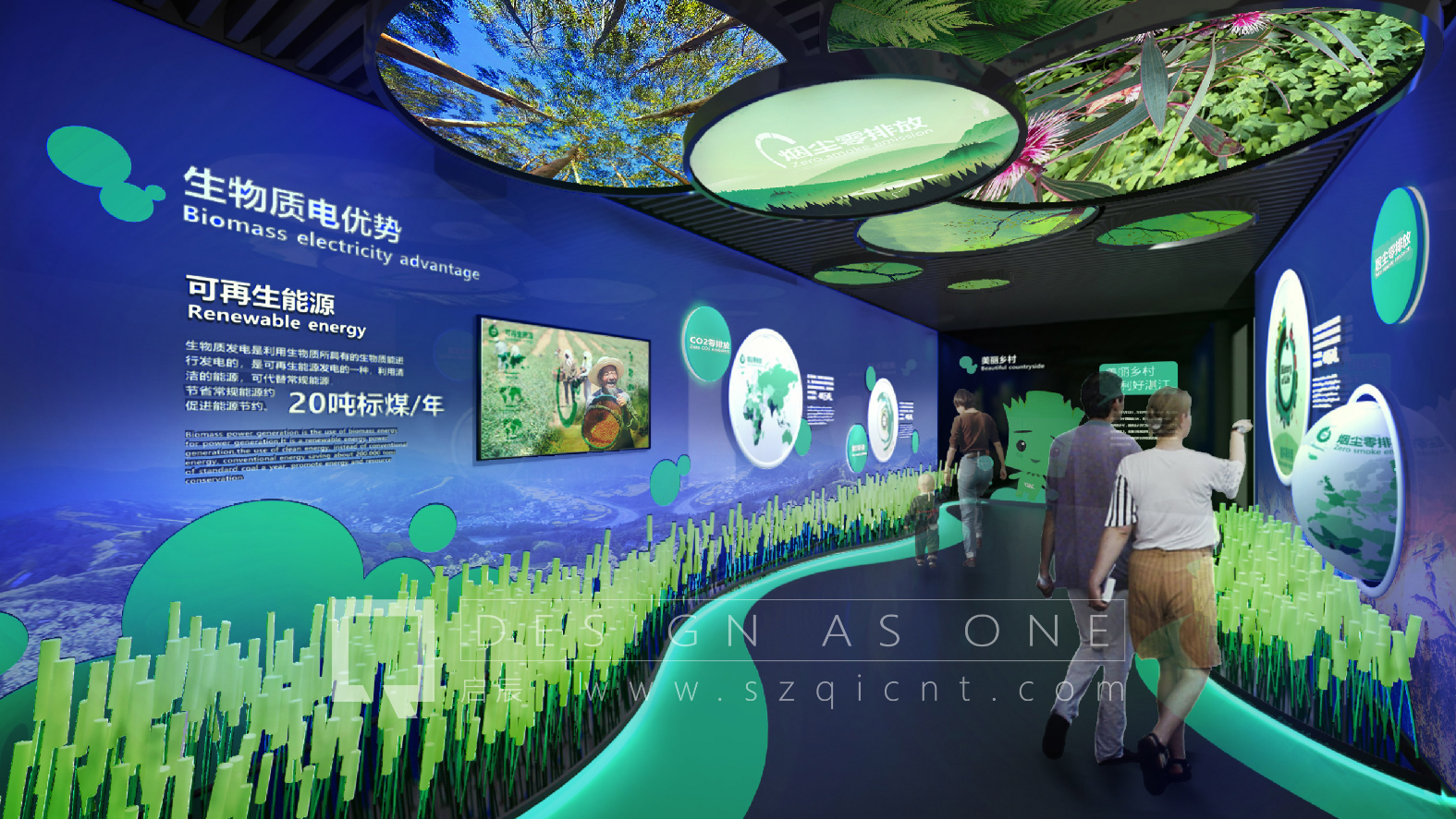 數(shù)字化展廳設(shè)計種的互動地圖、沙盤投影展示