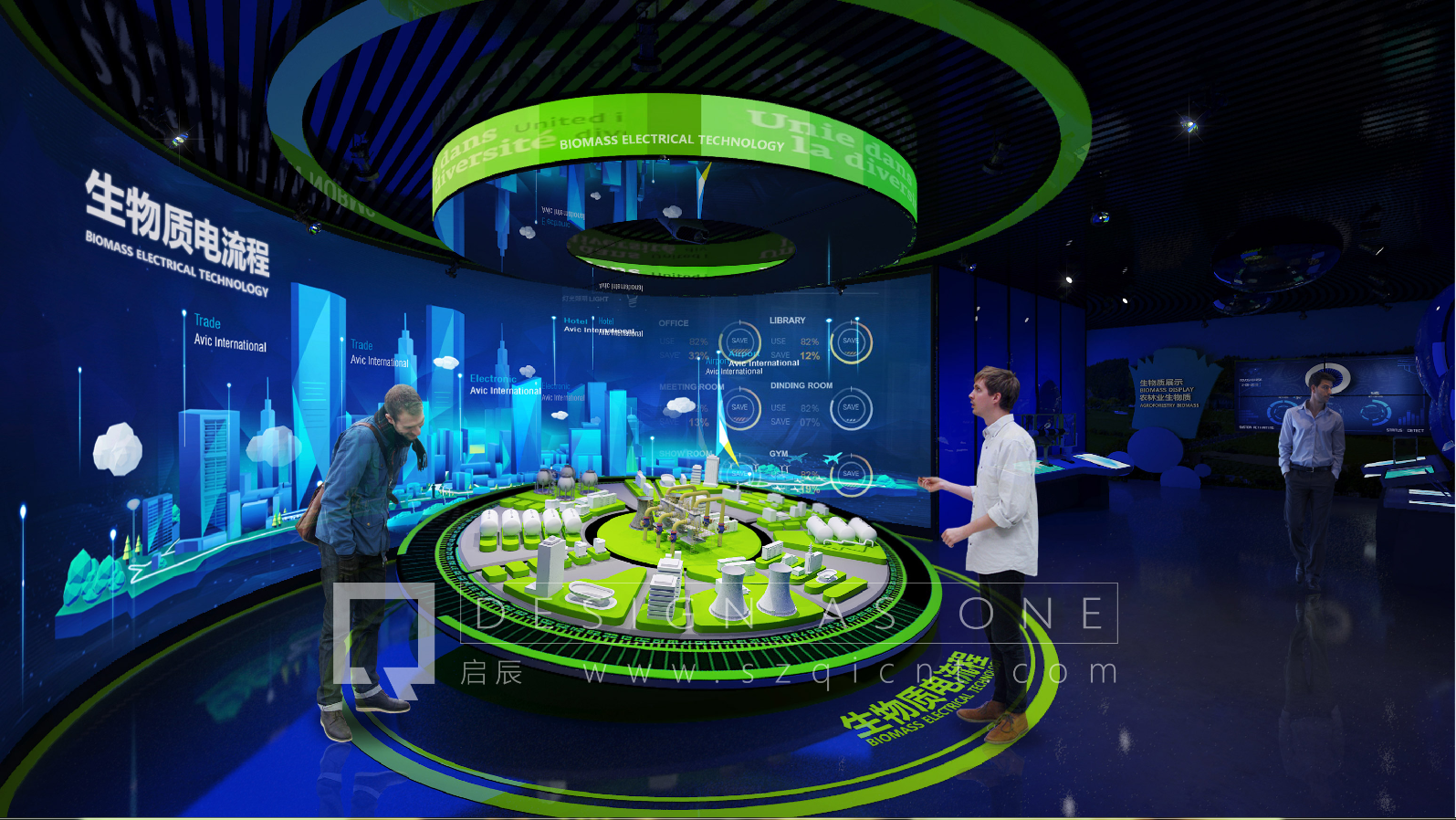 展廳設計的藝術(shù)手法