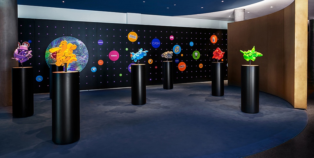 企業(yè)展廳設(shè)計效果圖