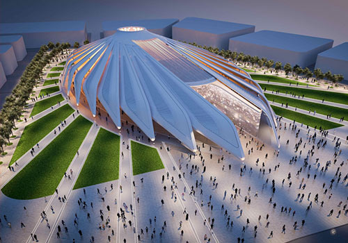 2020年迪拜世博會設(shè)計展廳效果圖